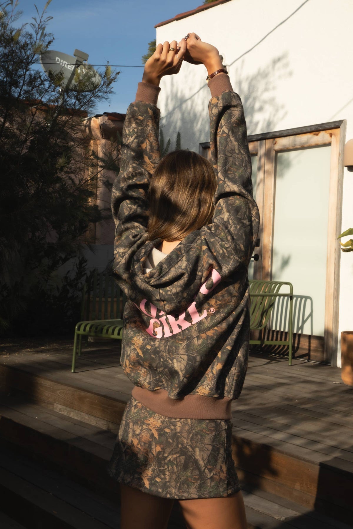 Dusty Trail Camo Hoodie Rodeogirl