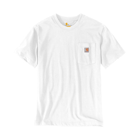 Carhartt K87 Pocket T-Shirt wit