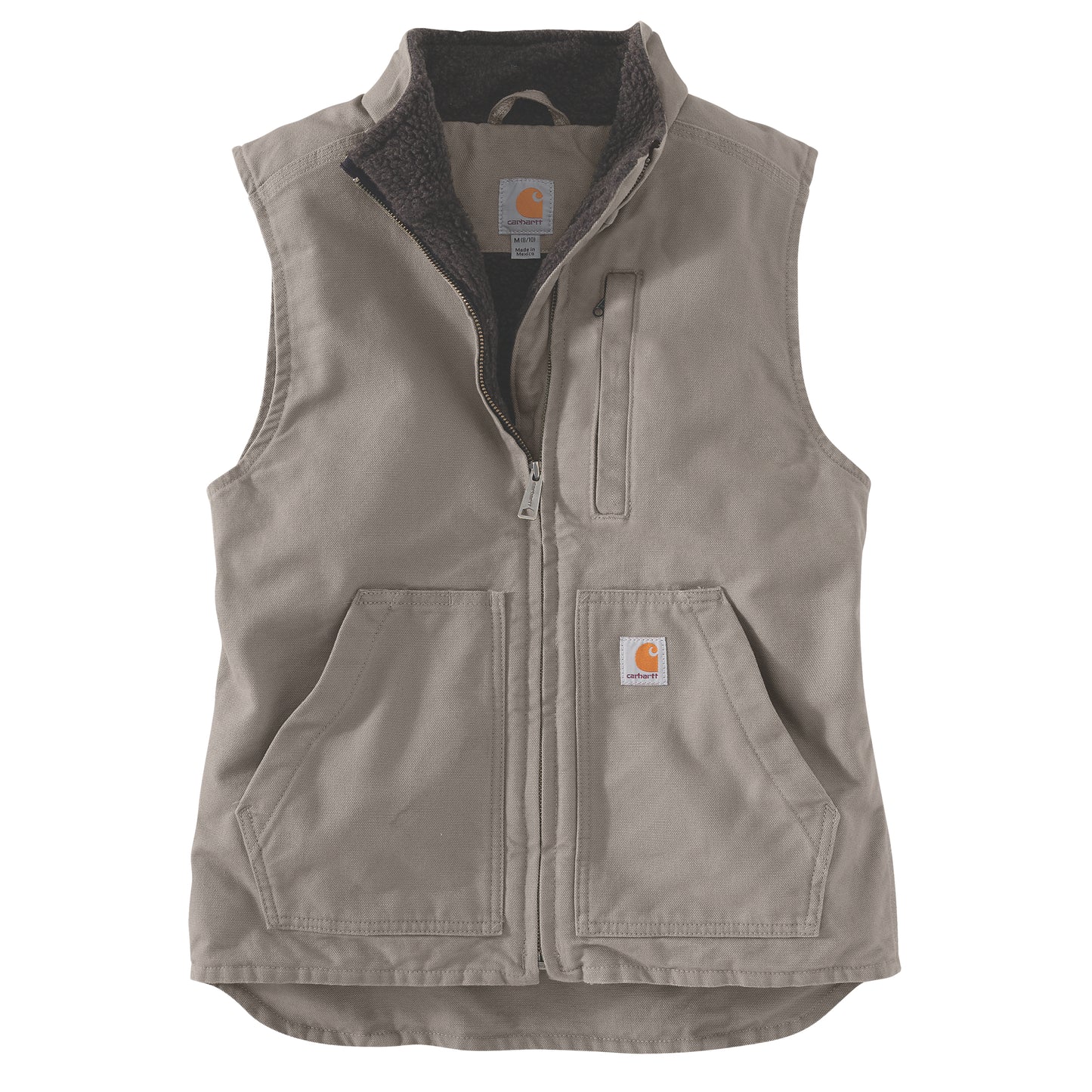 Carhartt Canvas Damesvest met Sherpa-voering