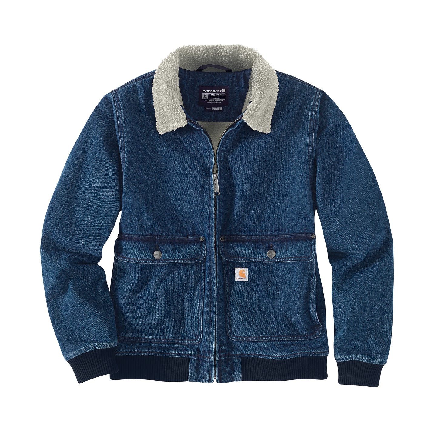 Rugged Flex™ Relaxed Fit Denim Sherpa-Lined Jacket