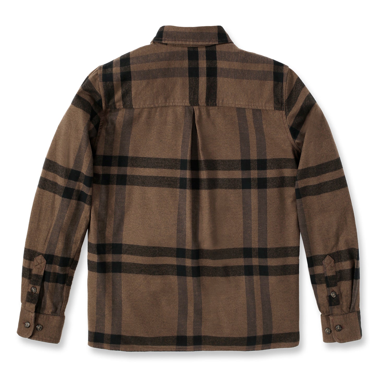 Carhartt Rugged Flex™ Loose Fit Midweight Flannel Long-Sleeve Plaid Shirt