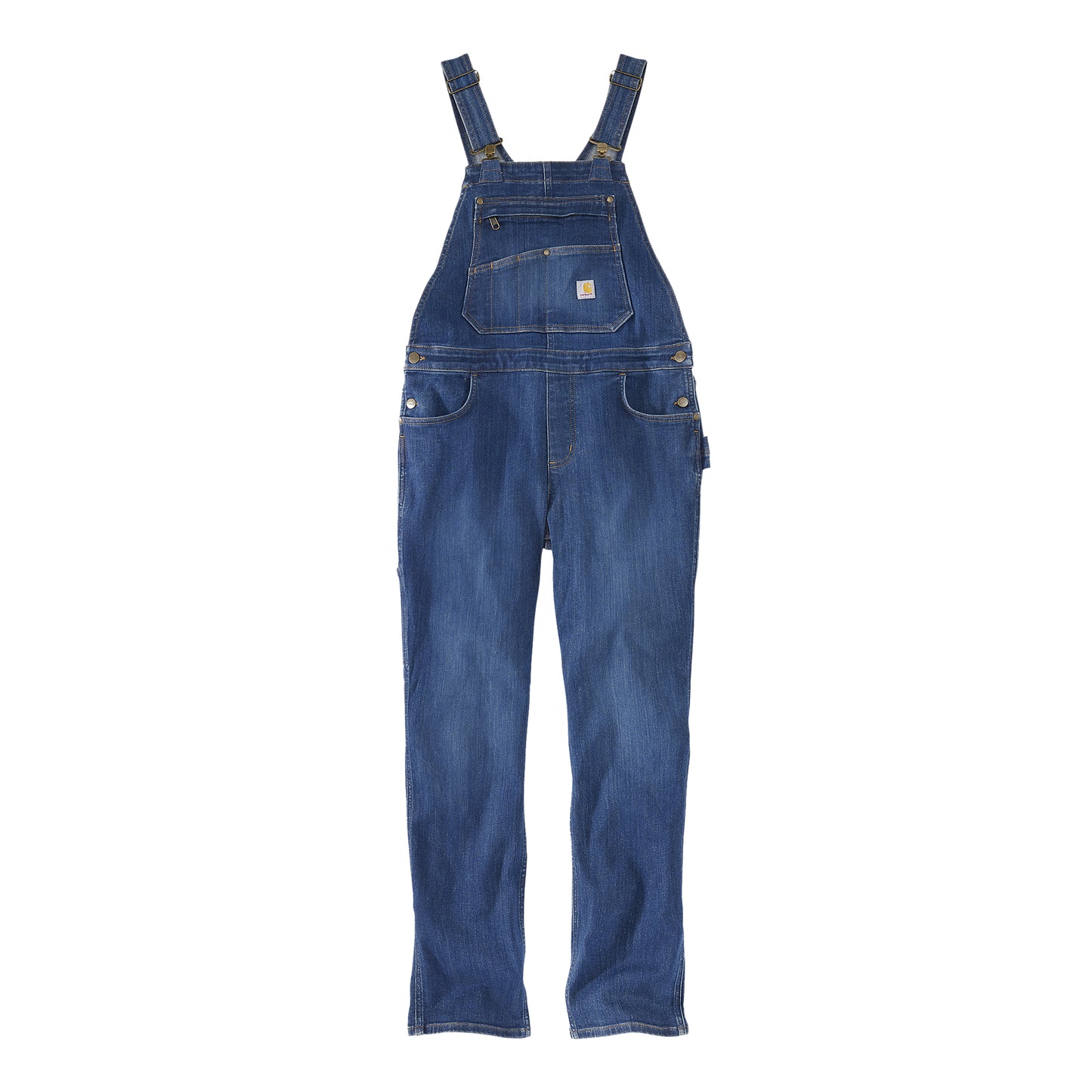 Carhartt dames Rugged Flex™ Relaxed Fit Denim Bib Overall