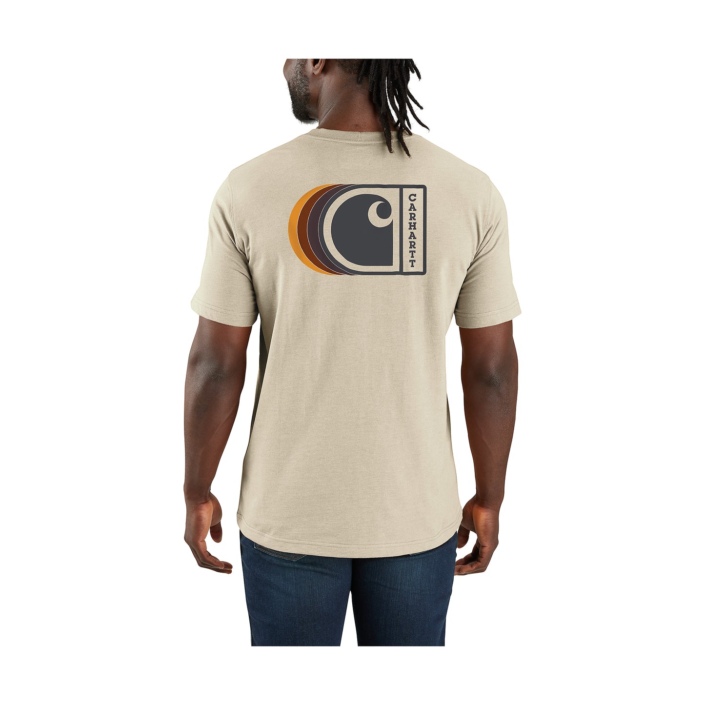 Relaxed Fit Lightweight Short-Sleeve C Graphic T-Shirt