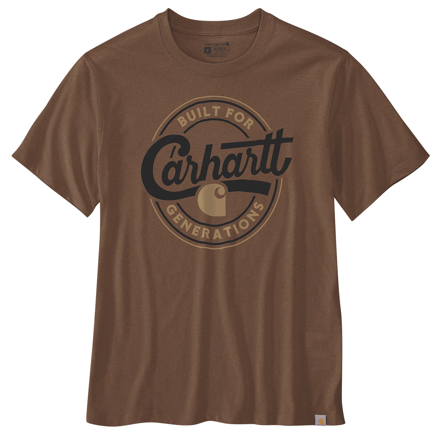 Relaxed Fit Lightweight Short-Sleeve Script Graphic T-Shirt