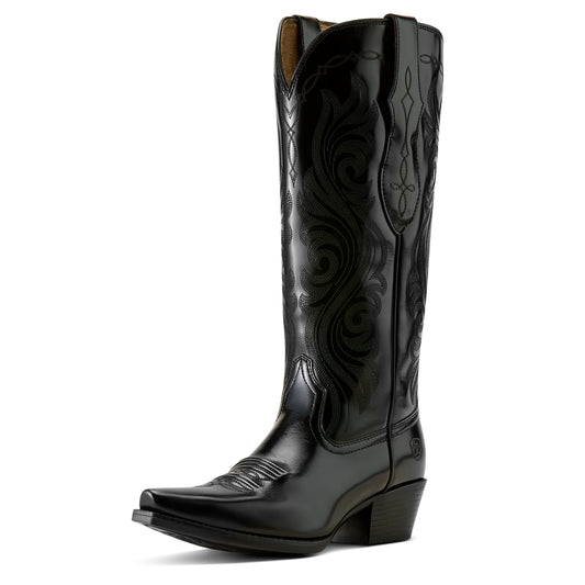 Taytum X Toe StretchFit Western Boot black