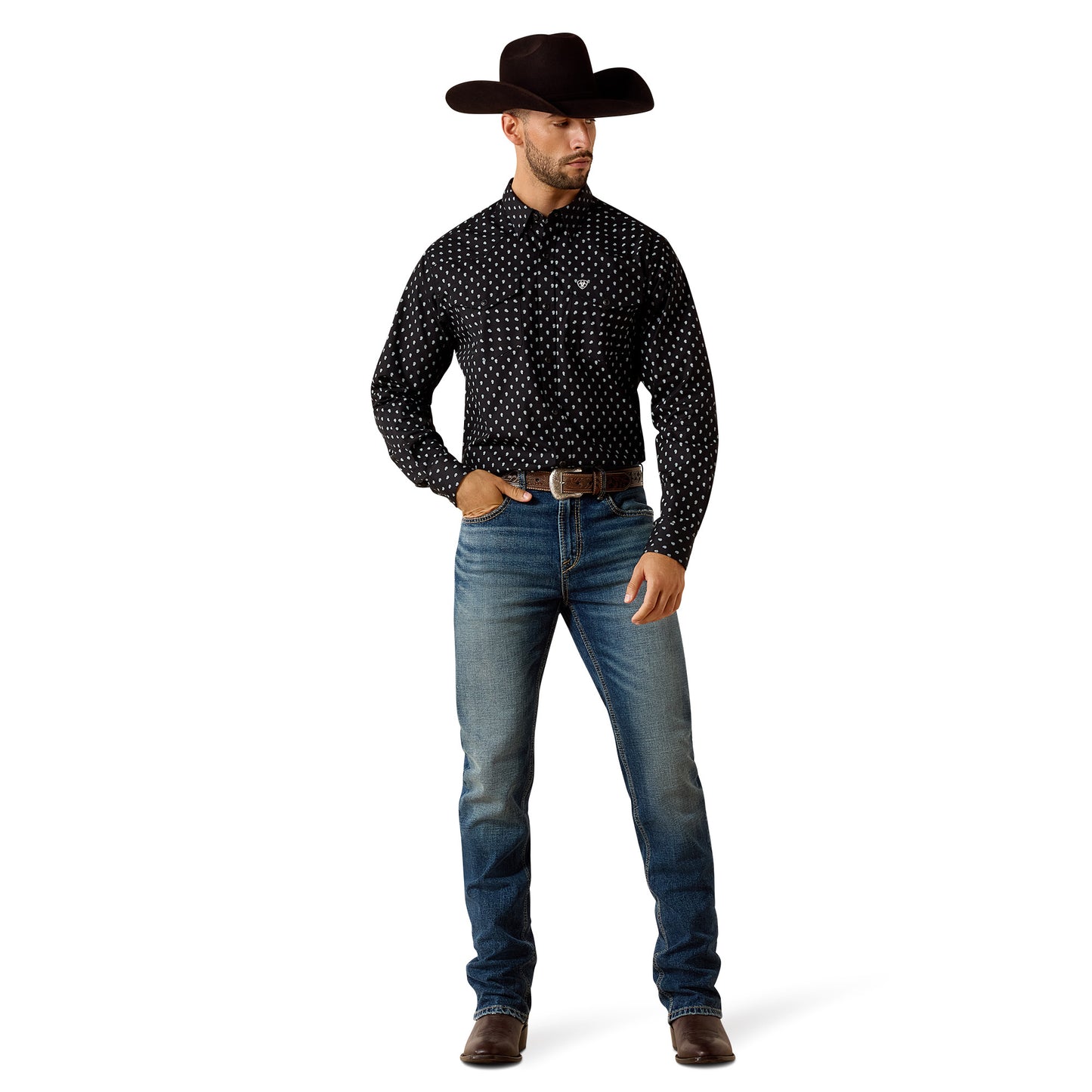 Ariat Truth Fitted Western Snap Shirt