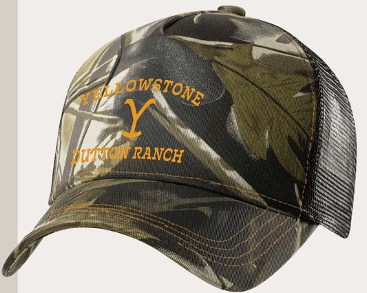 Yellowstone Truckercap stars and stripes camouflage