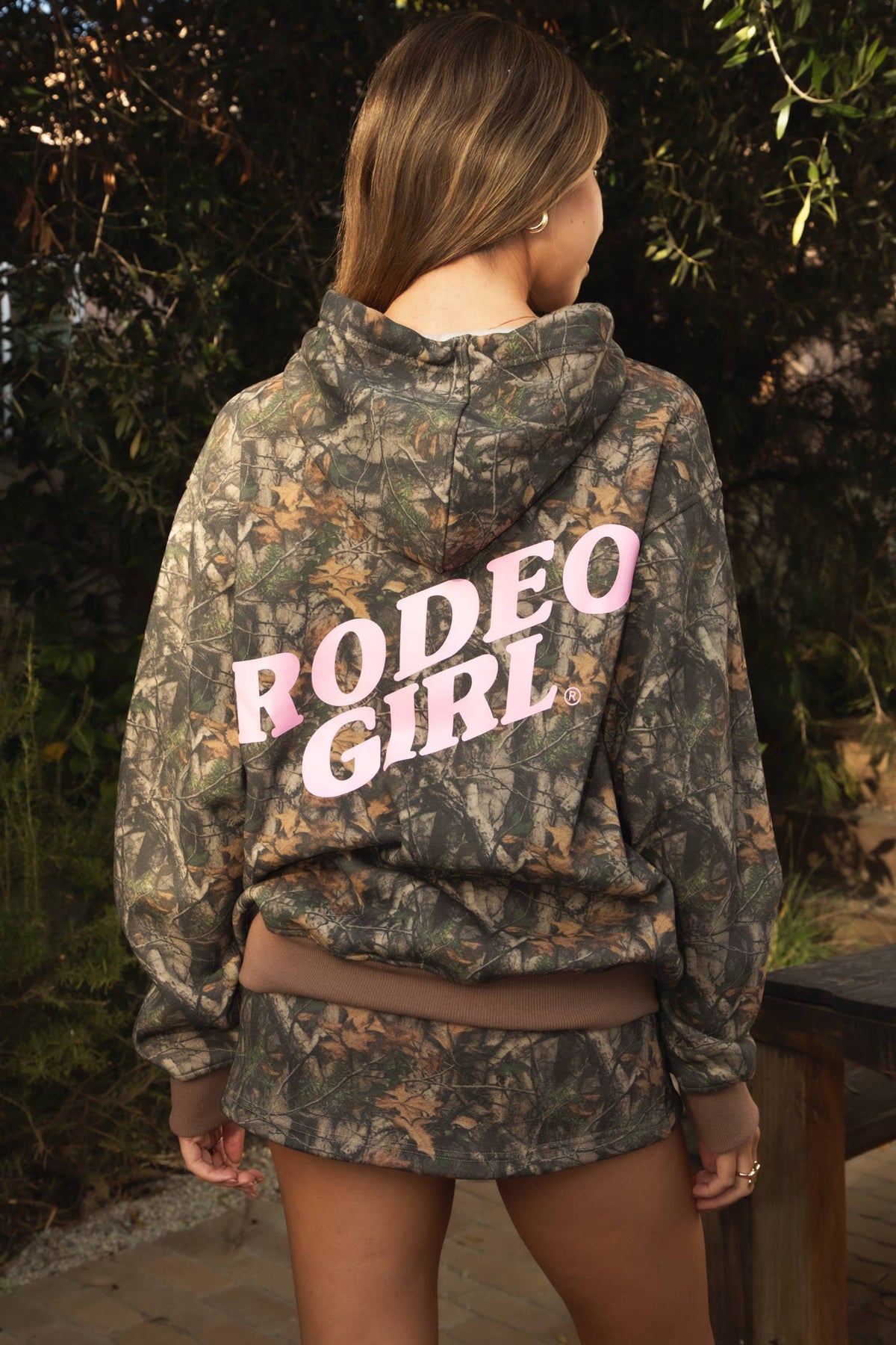 Dusty Trail Camo Hoodie Rodeogirl