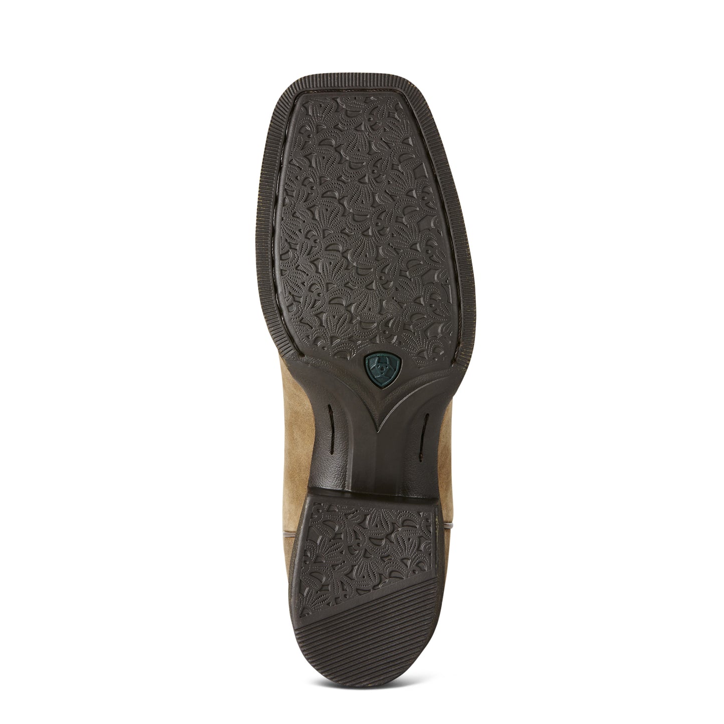 Ariat Round Up Remuda Wide Square Toe Western Boot Brown bomber