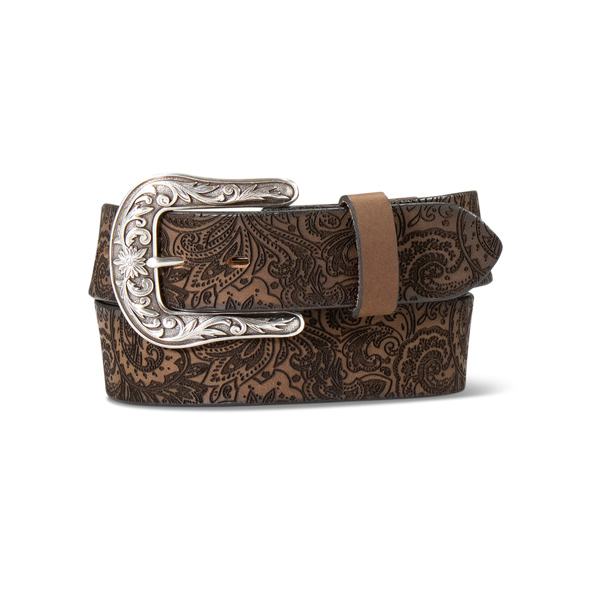 Ariat Paisley Tooled Belt – Western Riem