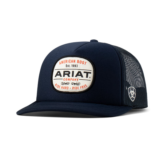 Ariat Foam Patch Trucker Cap