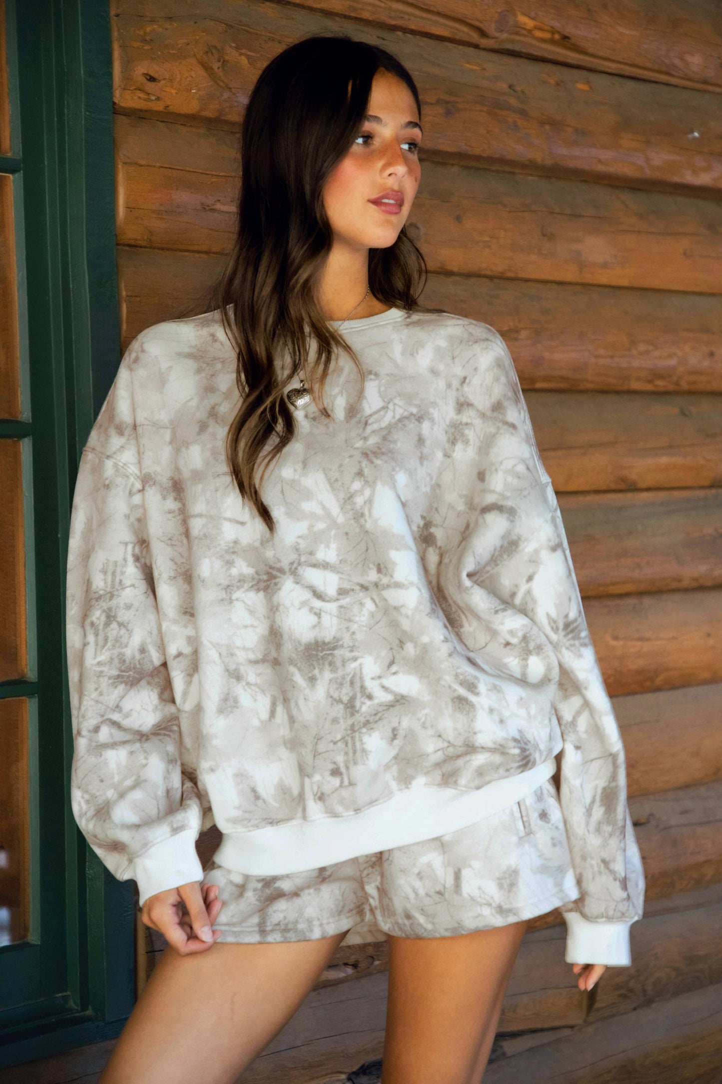 Rodeo Mist Camo Sweater
