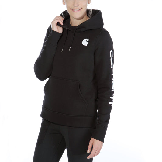 Carhartt Dameshoody zwart