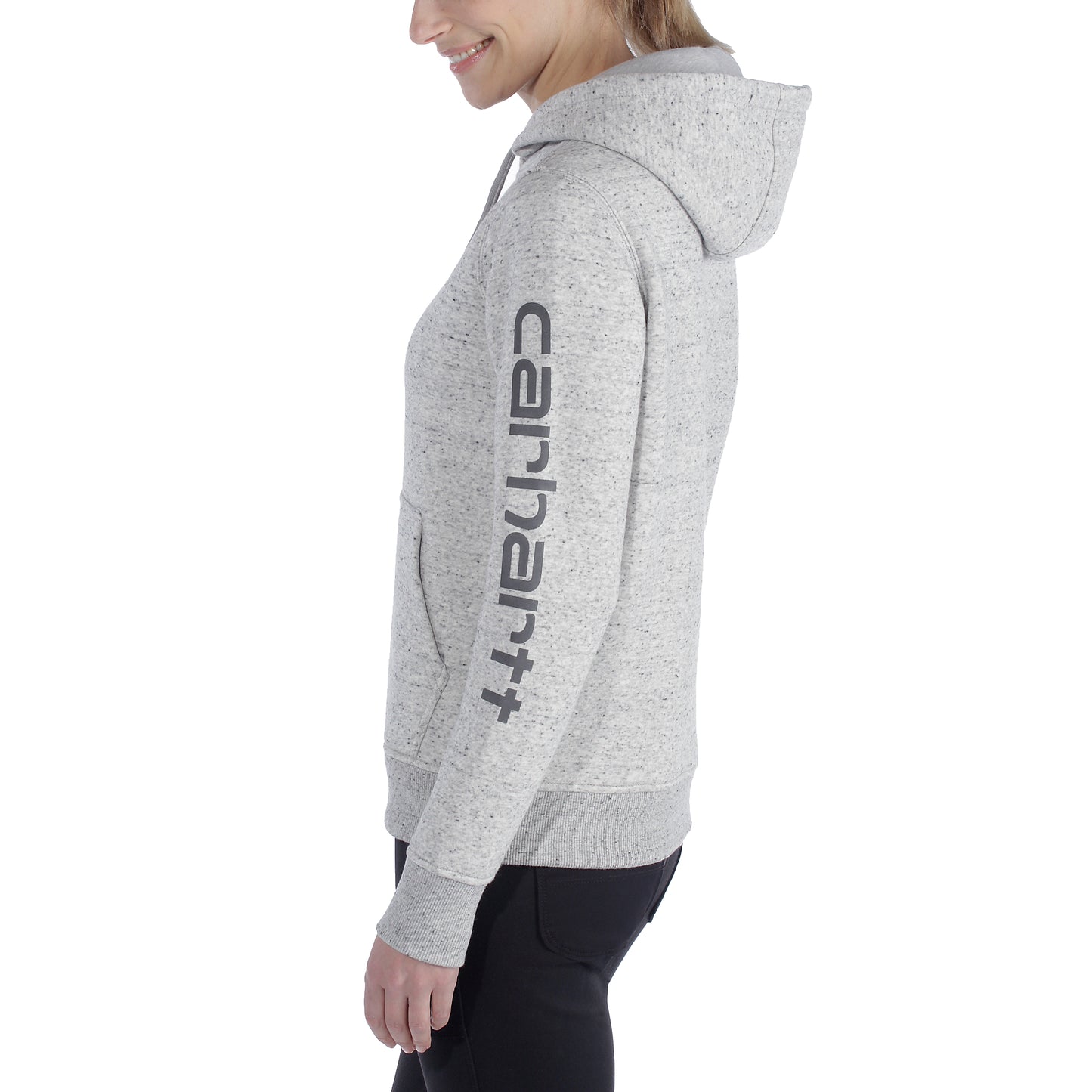 Carhartt Dameshoody met logo