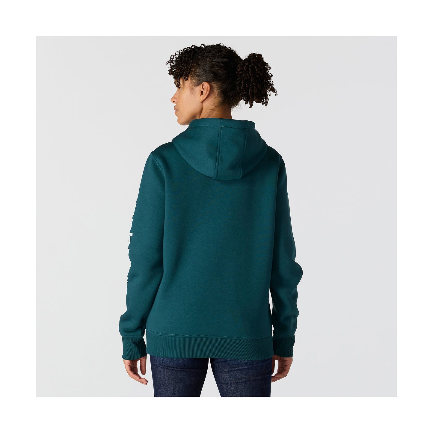 Carhartt Dameshoody met logo