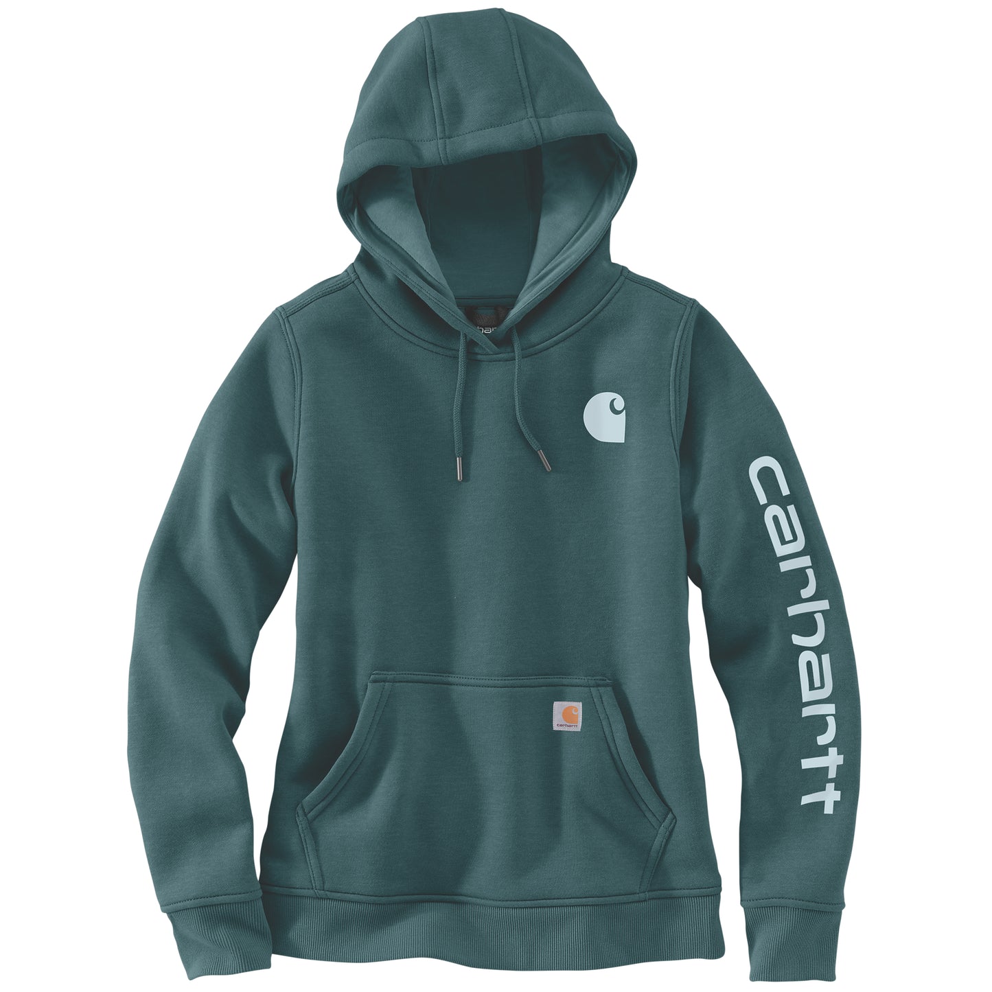 Carhartt Dameshoody met logo