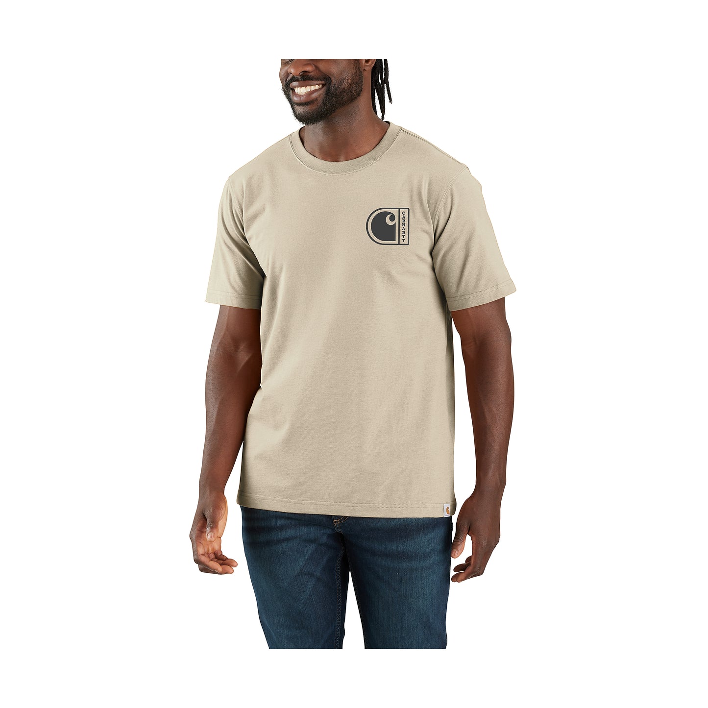 Relaxed Fit Lightweight Short-Sleeve C Graphic T-Shirt
