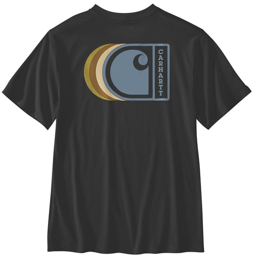 Relaxed Fit Lightweight Short-Sleeve C Graphic T-Shirt
