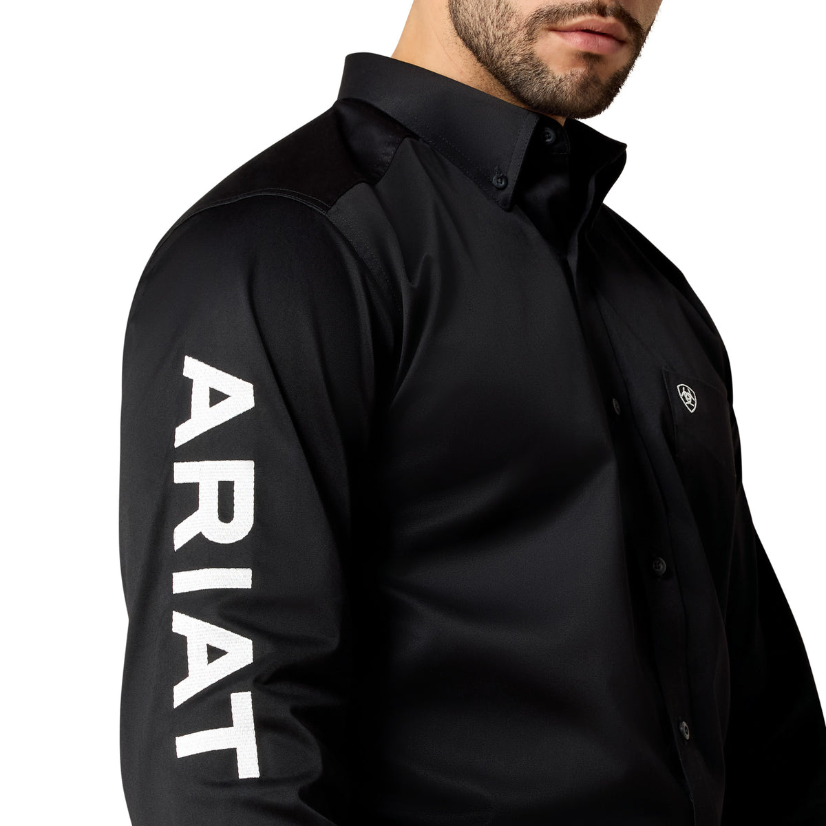 Ariat Team Logo Twill Fitted Western Shirt