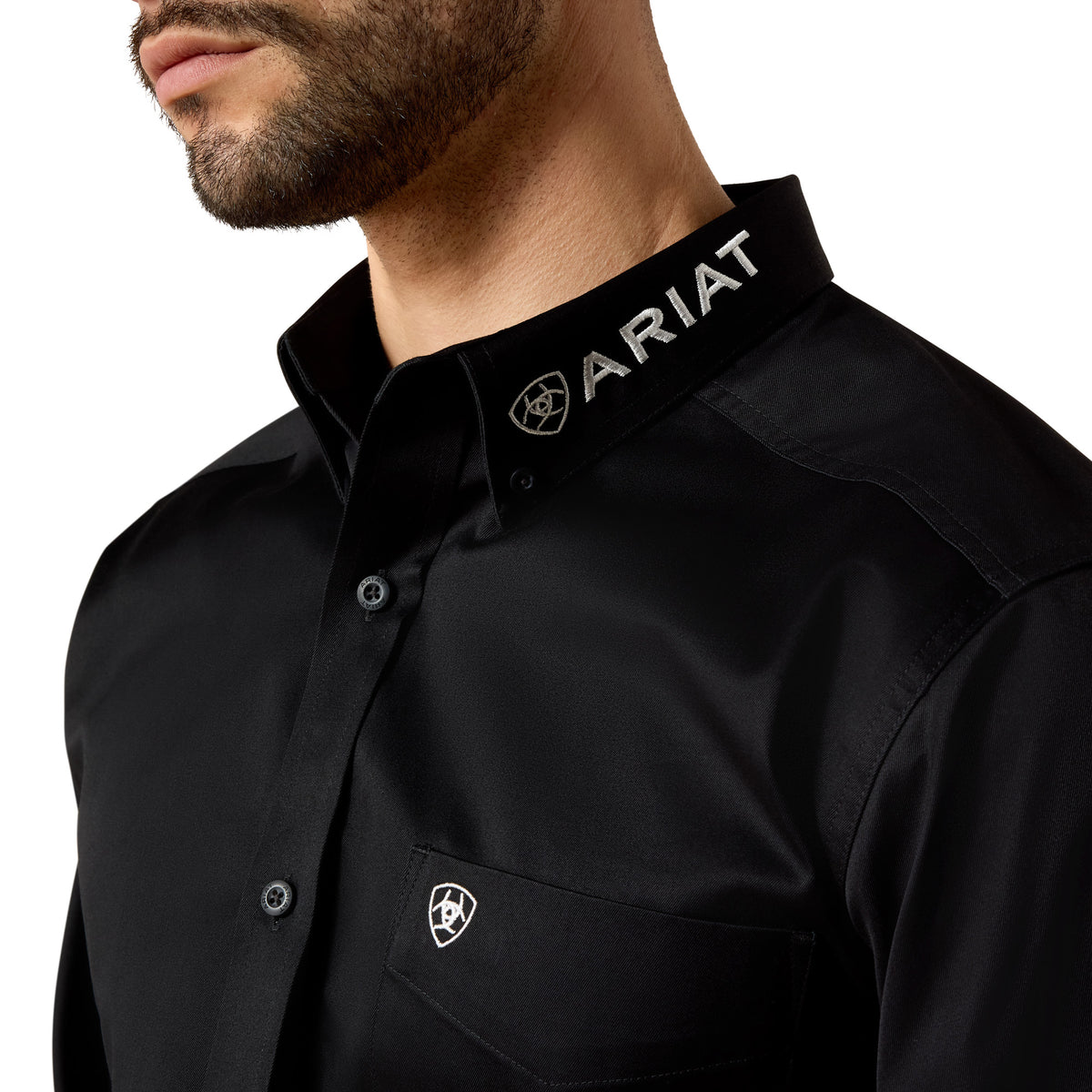 Ariat Team Logo Twill Fitted Western Shirt