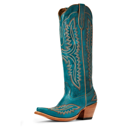 Ariat Casanova X Toe Western Boot Turquoise