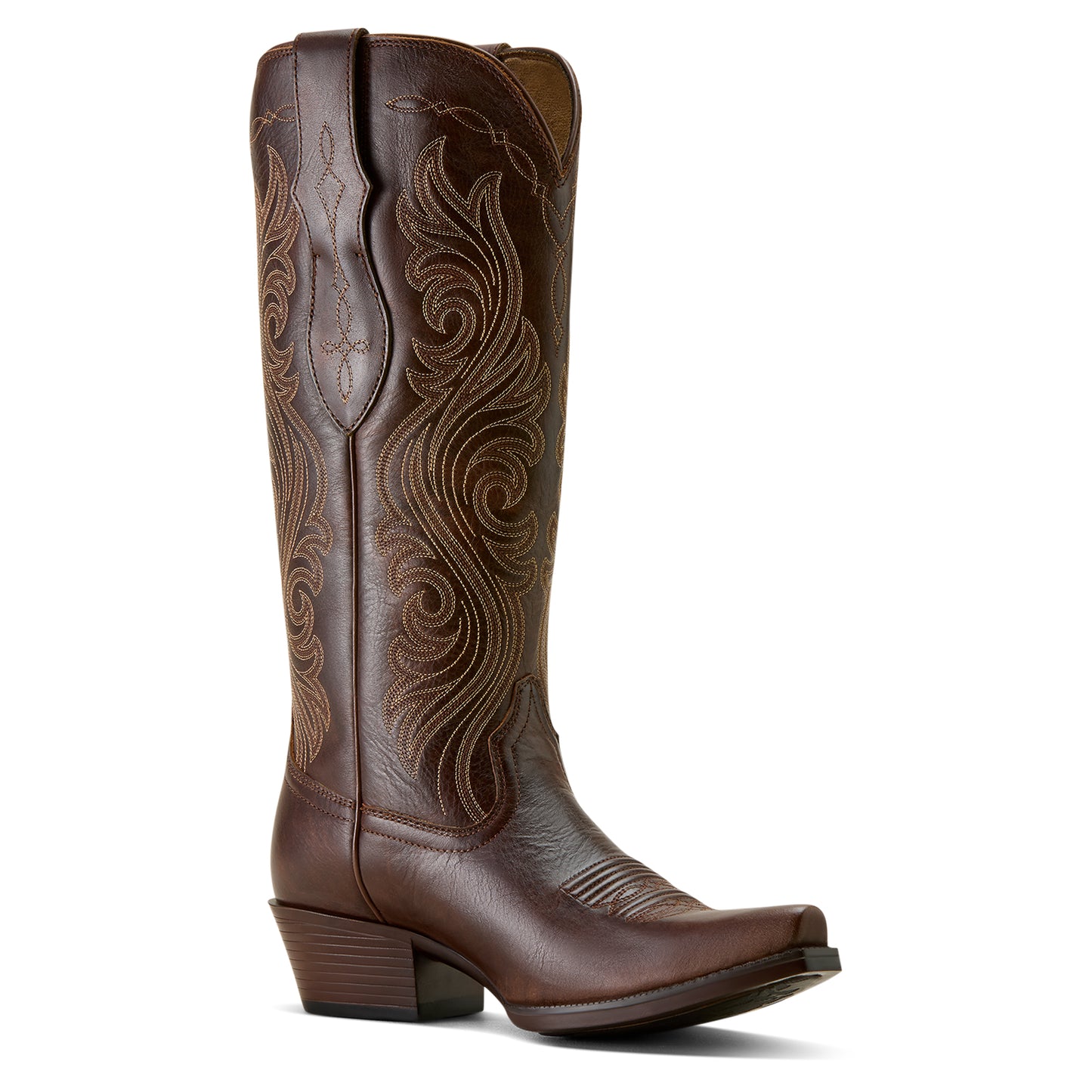 Taytum X Toe StretchFit Western Boot Sassy brown