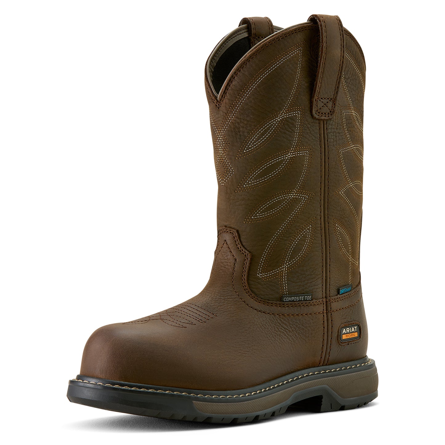 Ariat Riveter Pull-On Waterproof Composite Toe Work Boot