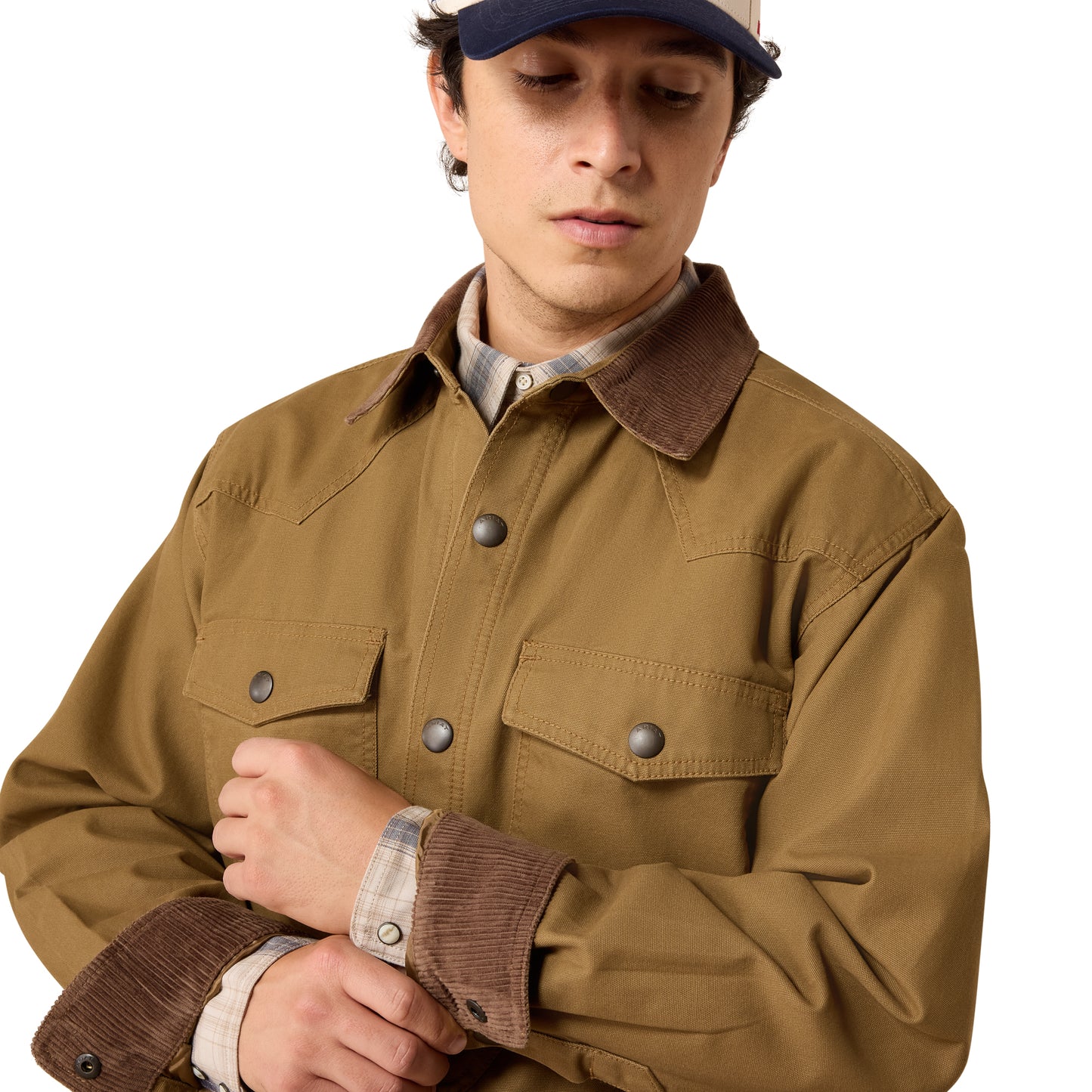 Ariat Retro Canvas Shirt Jacket – Kangaroo
