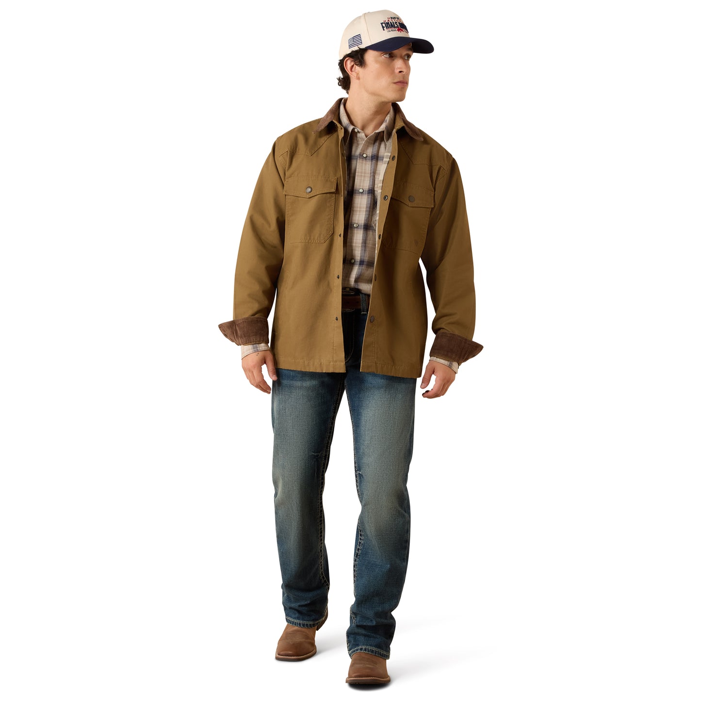 Ariat Retro Canvas Shirt Jacket – Kangaroo