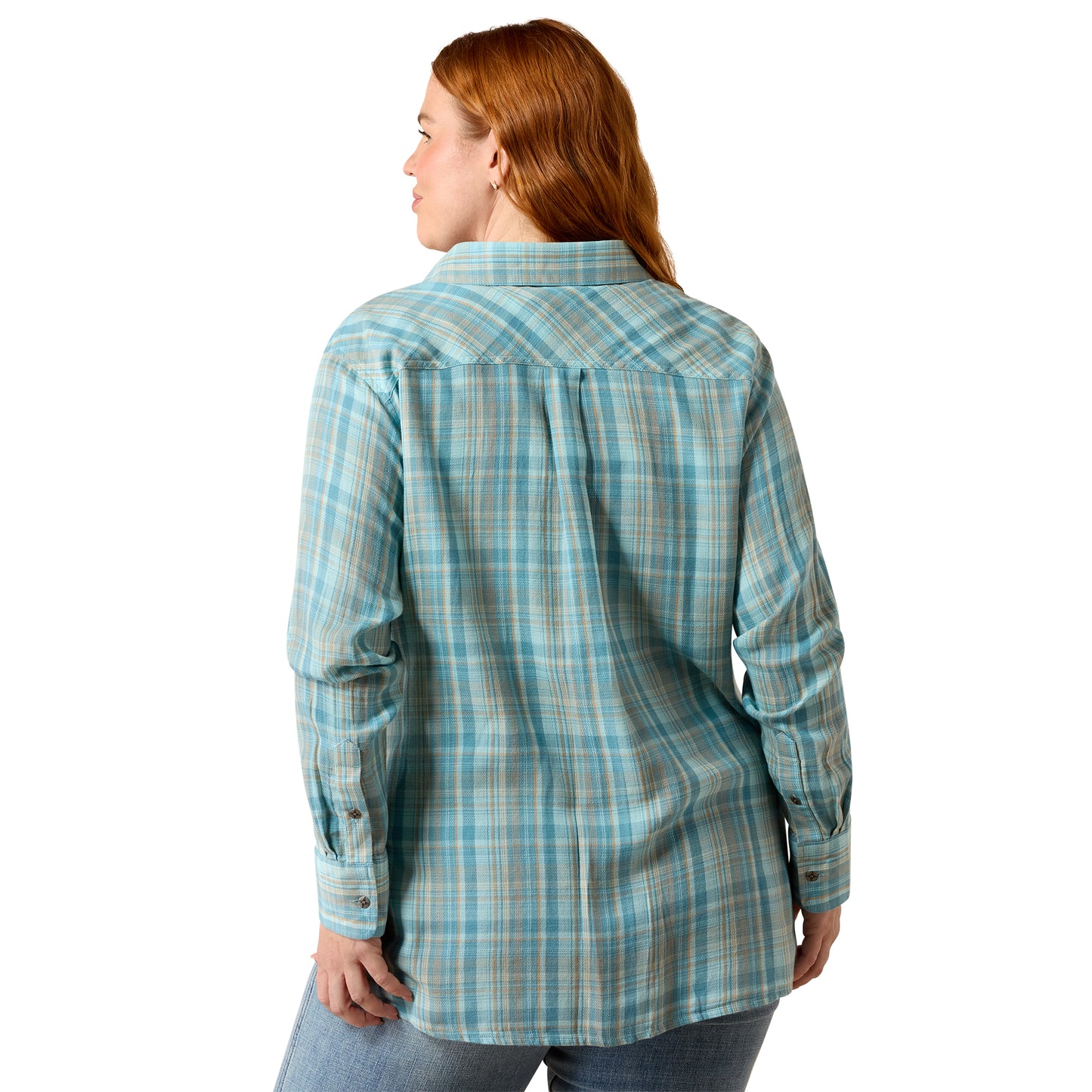 Ariat Billie Jean Shirt - Adriatic Plaid