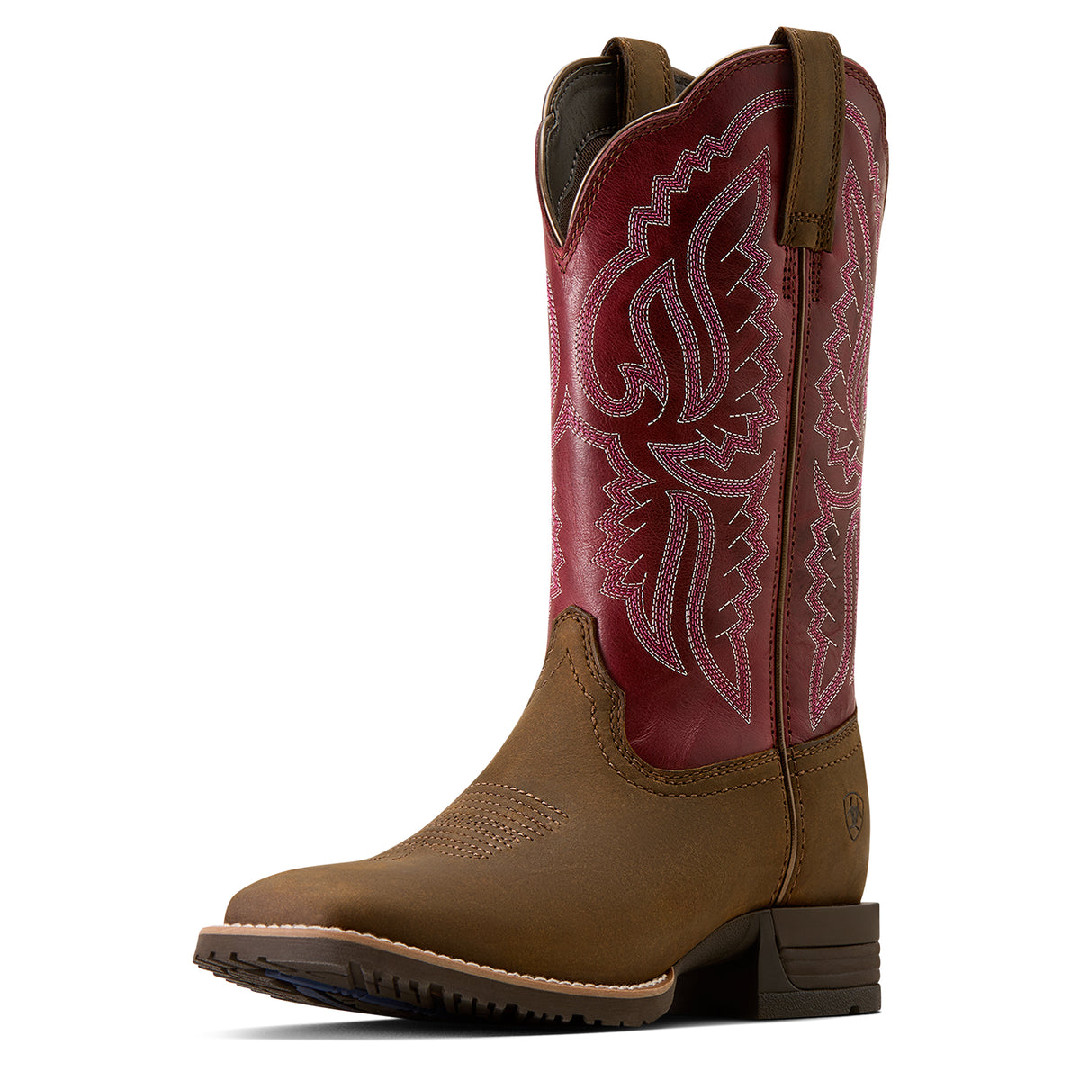 Ariat Hybrid Ranchwork Wide Square Toe Western Boot