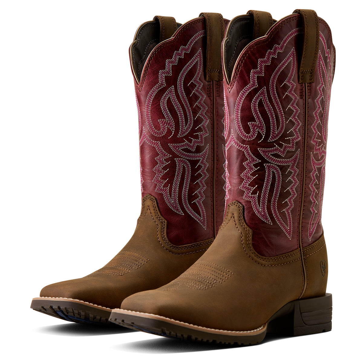 Ariat Hybrid Ranchwork Wide Square Toe Western Boot