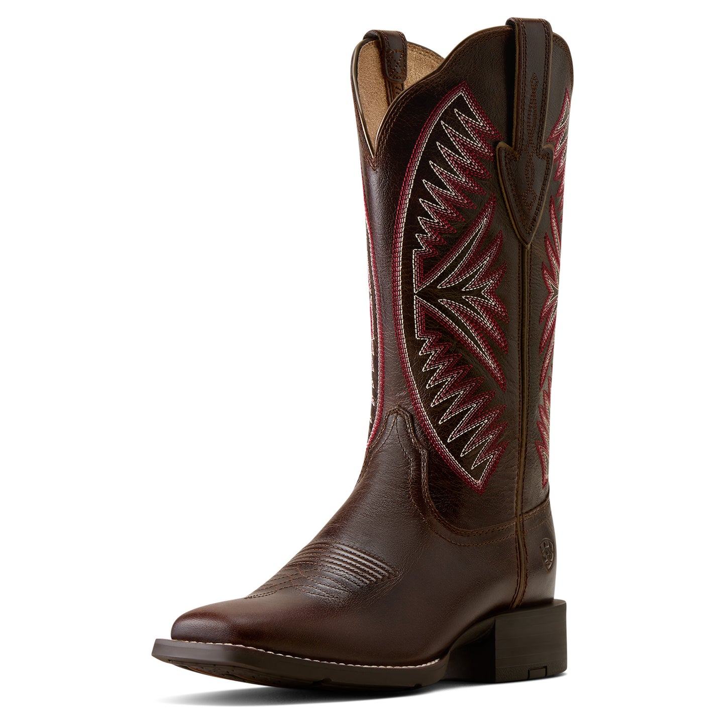 Ariat Round Up Ruidoso Wide Square Toe Western Boot