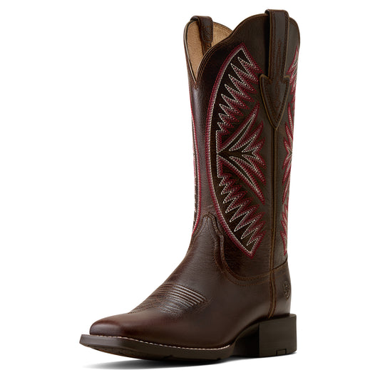 Ariat Round Up Ruidoso Wide Square Toe Western Boot