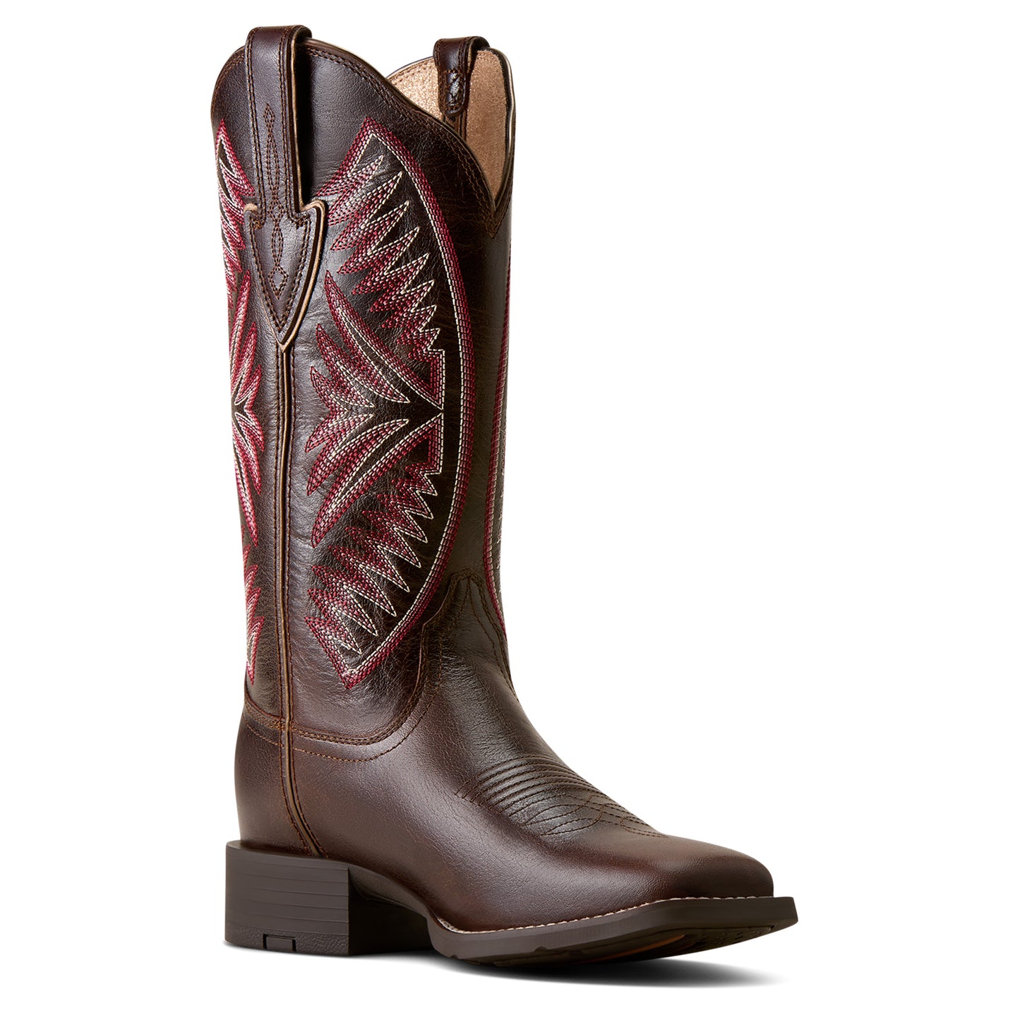 Ariat Round Up Ruidoso Wide Square Toe Western Boot