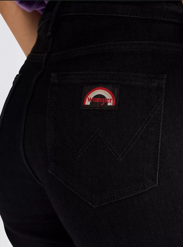 Wrangler Flare Jeans Retro Black
