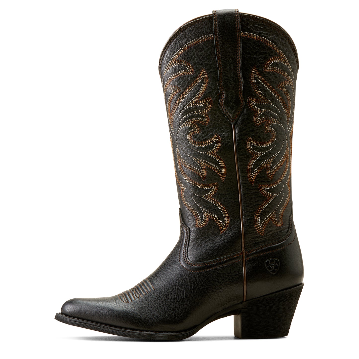 Ariat Heritage J Toe StretchFit Western Boot black deertan