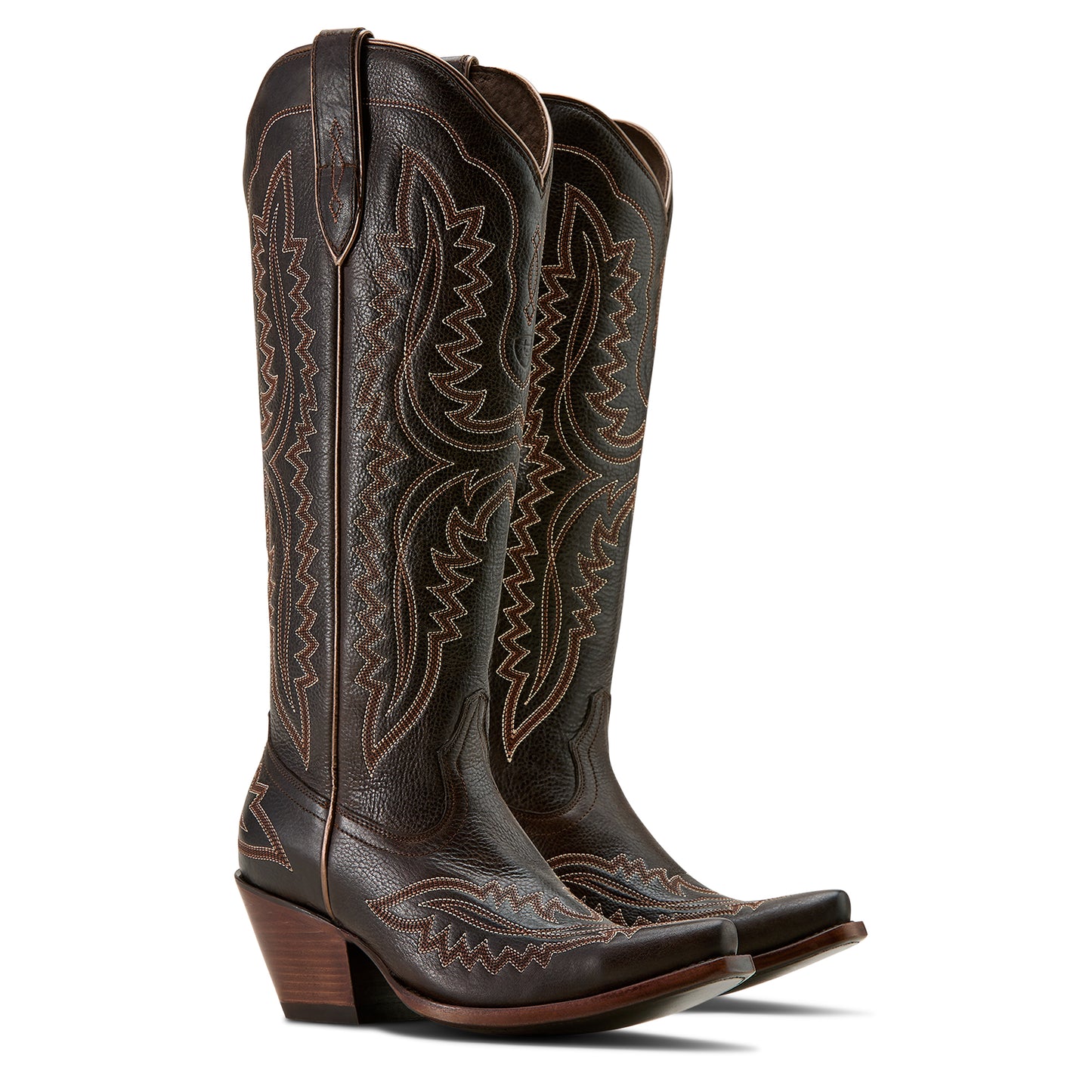 Ariat Casanova X Toe Western Rich Chocolate