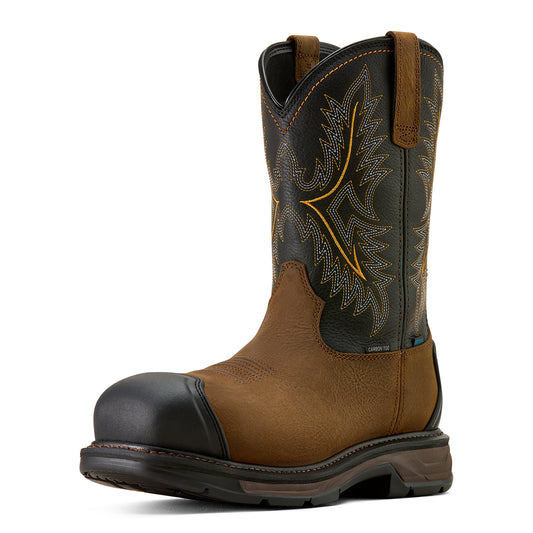 Ariat WorkHog XT Waterproof Wide Square Toe Carbon Toe Work Boot