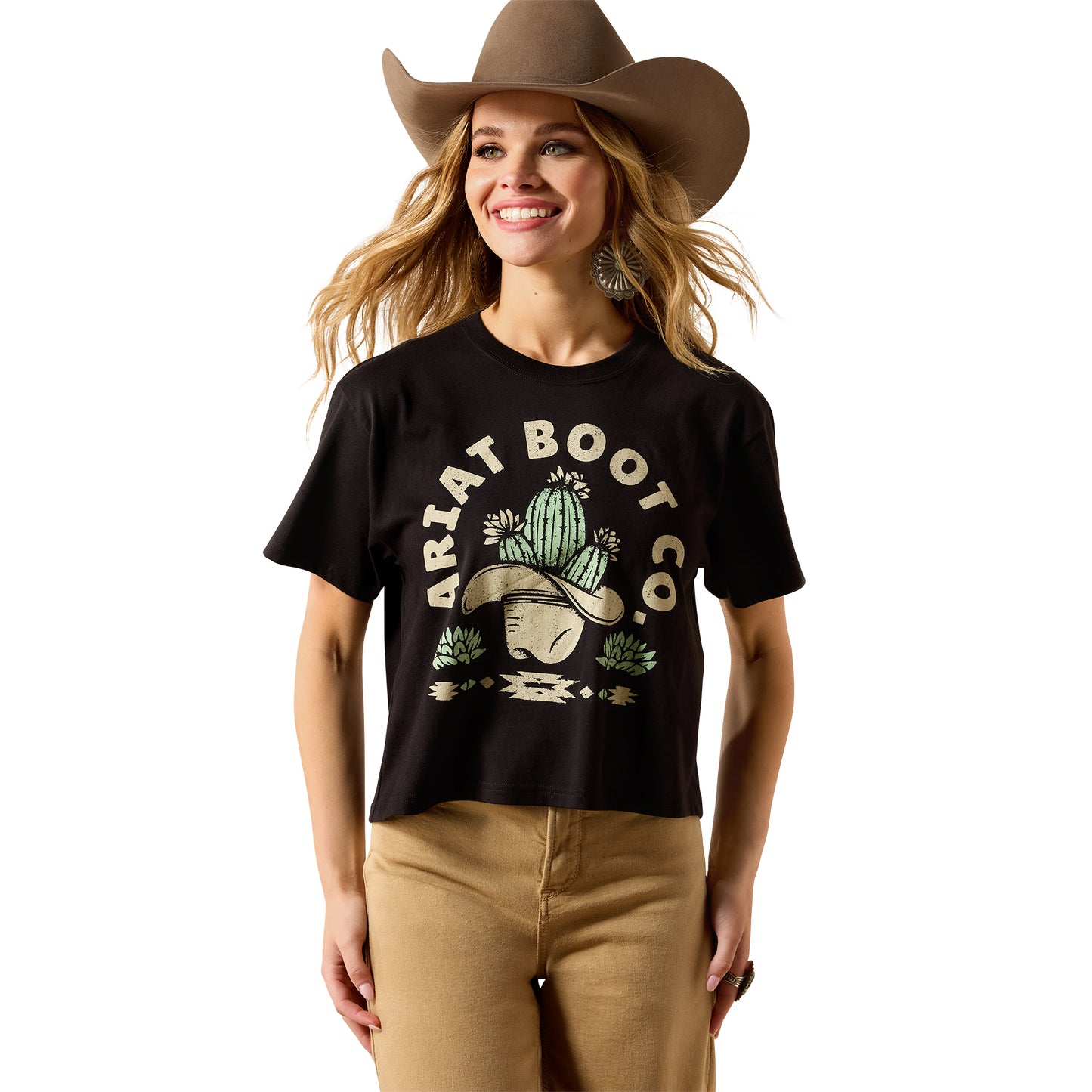 Ariat Cacti Cowboy Hat T-Shirt