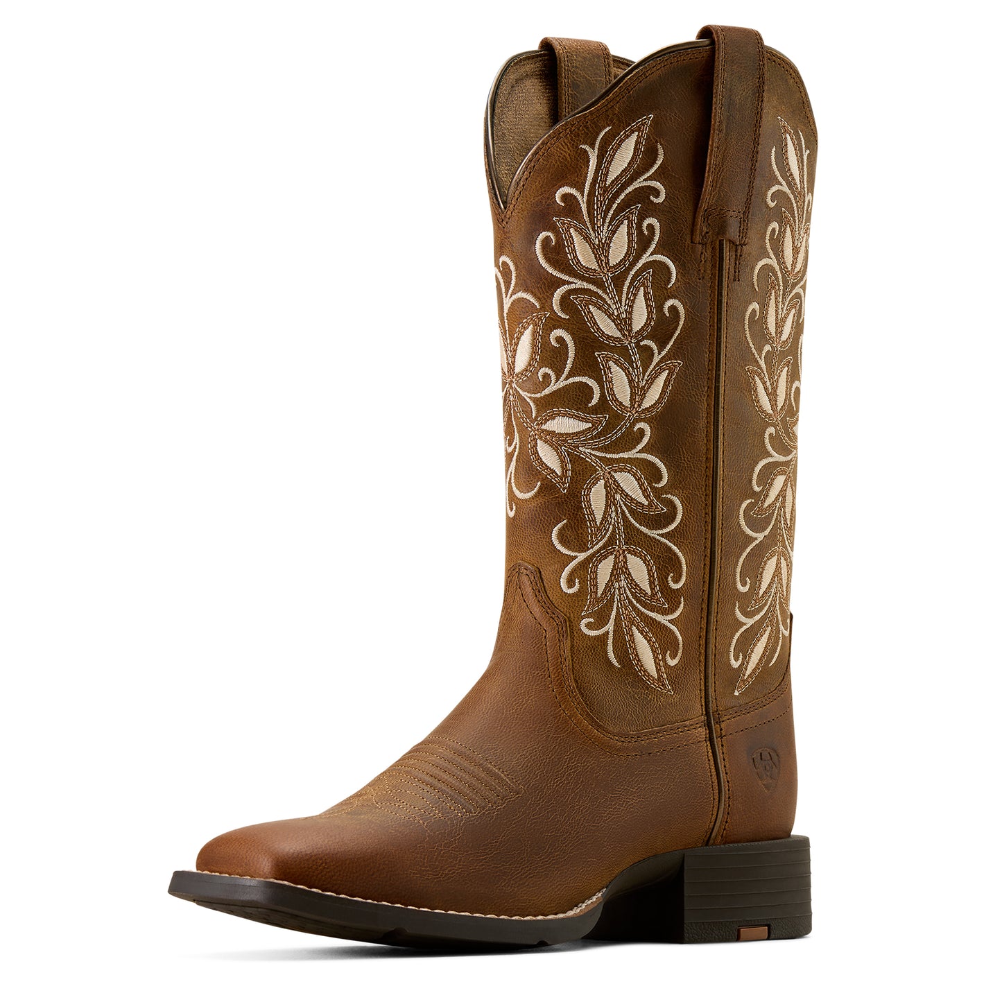 Ariat Round Up Holly Wide Square Toe Western Boot