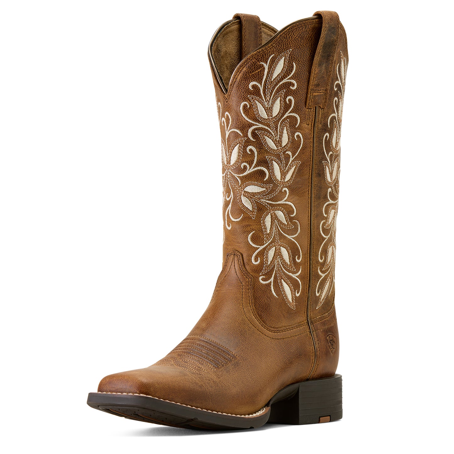 Ariat Round Up Holly Wide Square Toe Western Boot