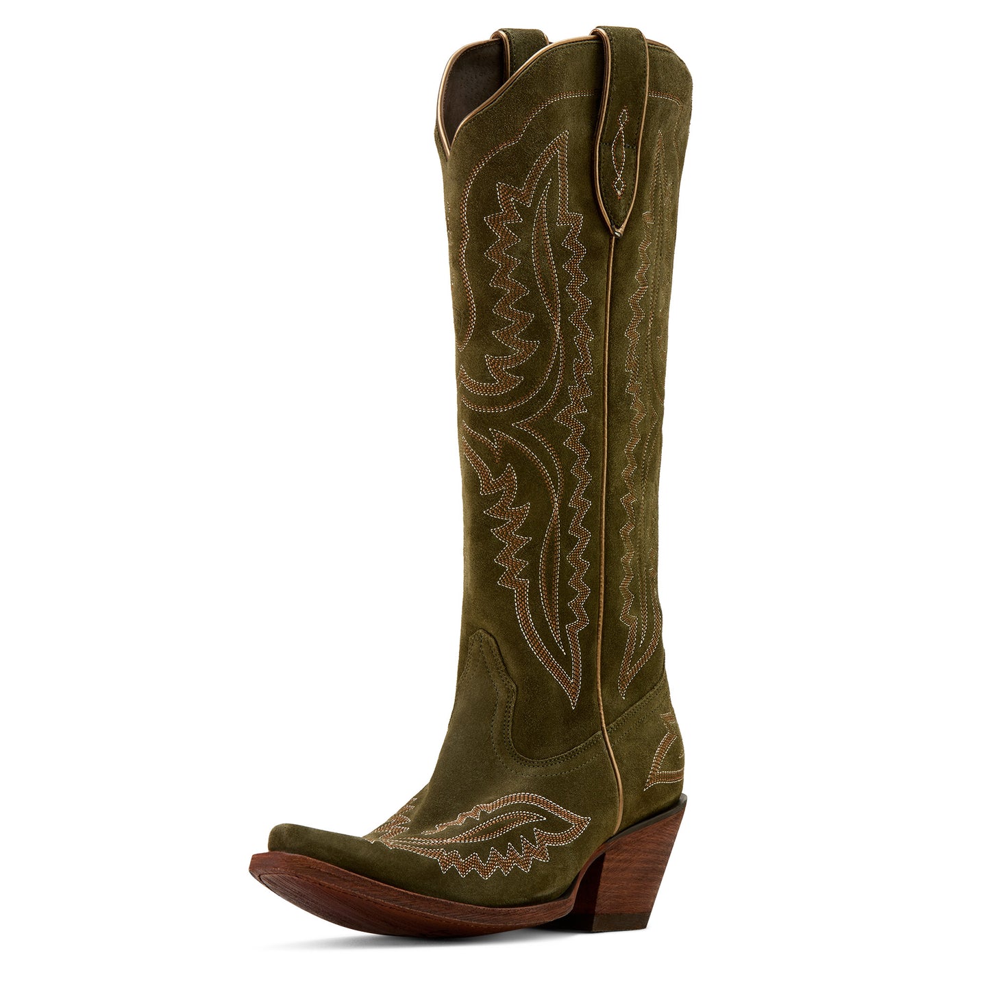 Ariat Casanova X Toe Western Boot olijf groen