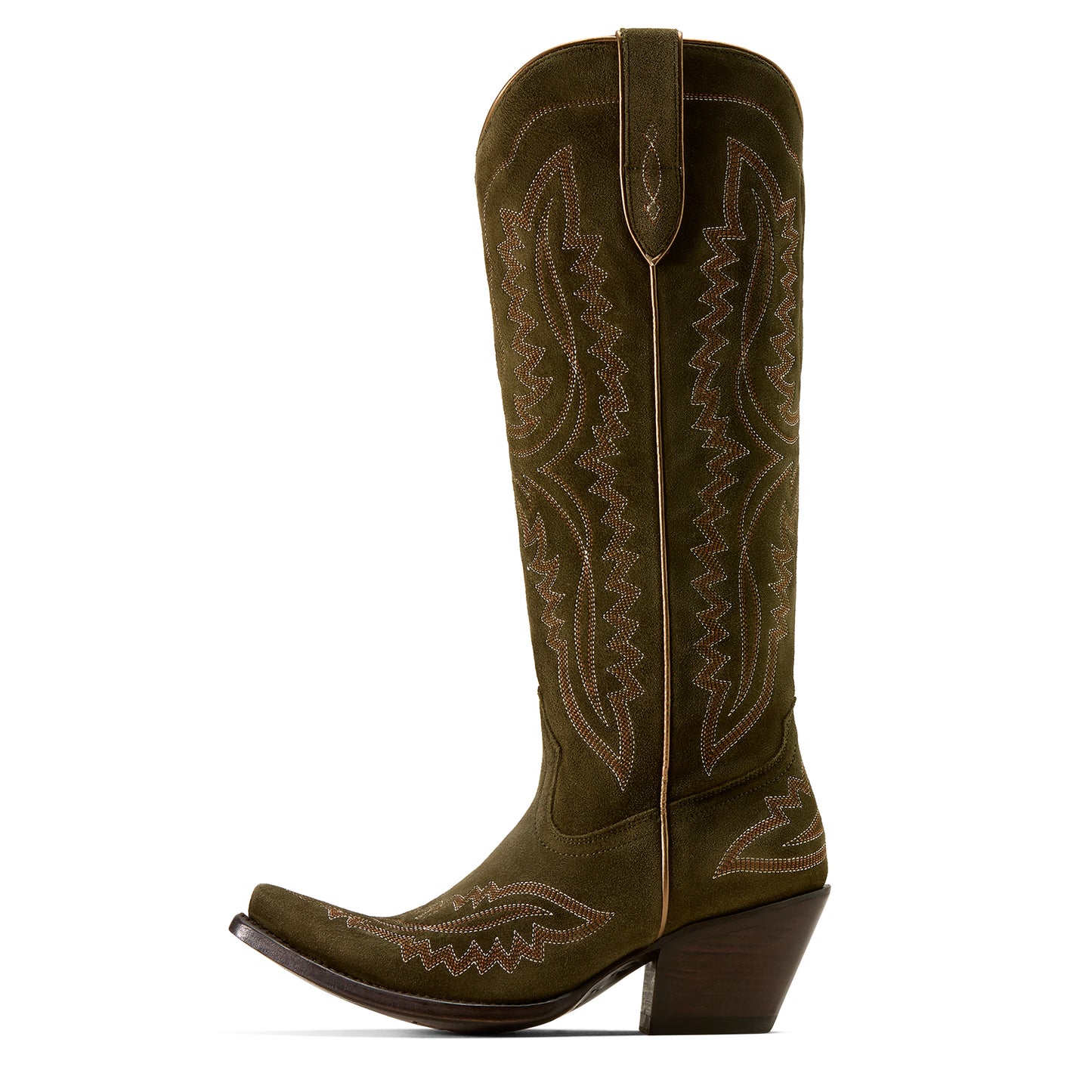 Ariat Casanova X Toe Western Boot olijf groen