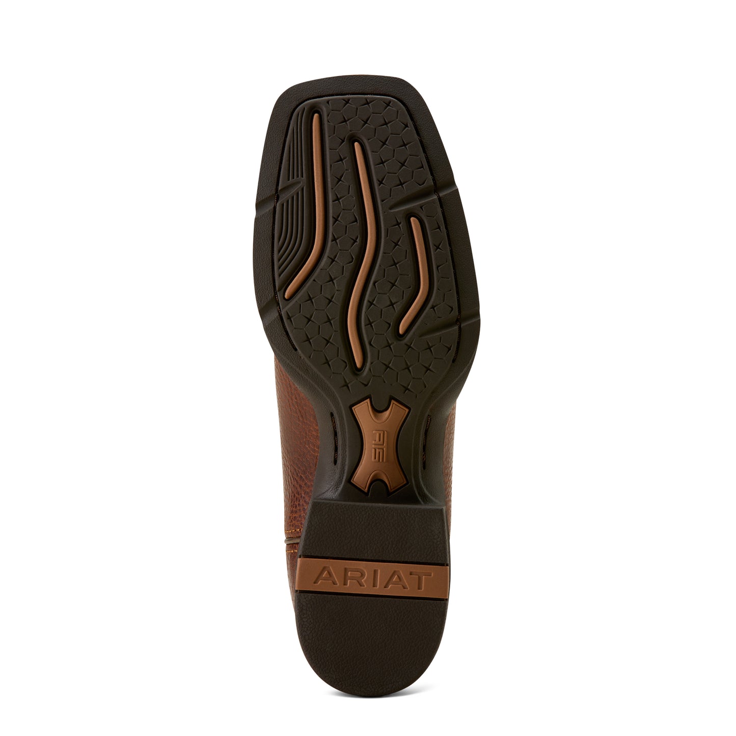 Ariat Round Up Holly Wide Square Toe Western Boot Blauw
