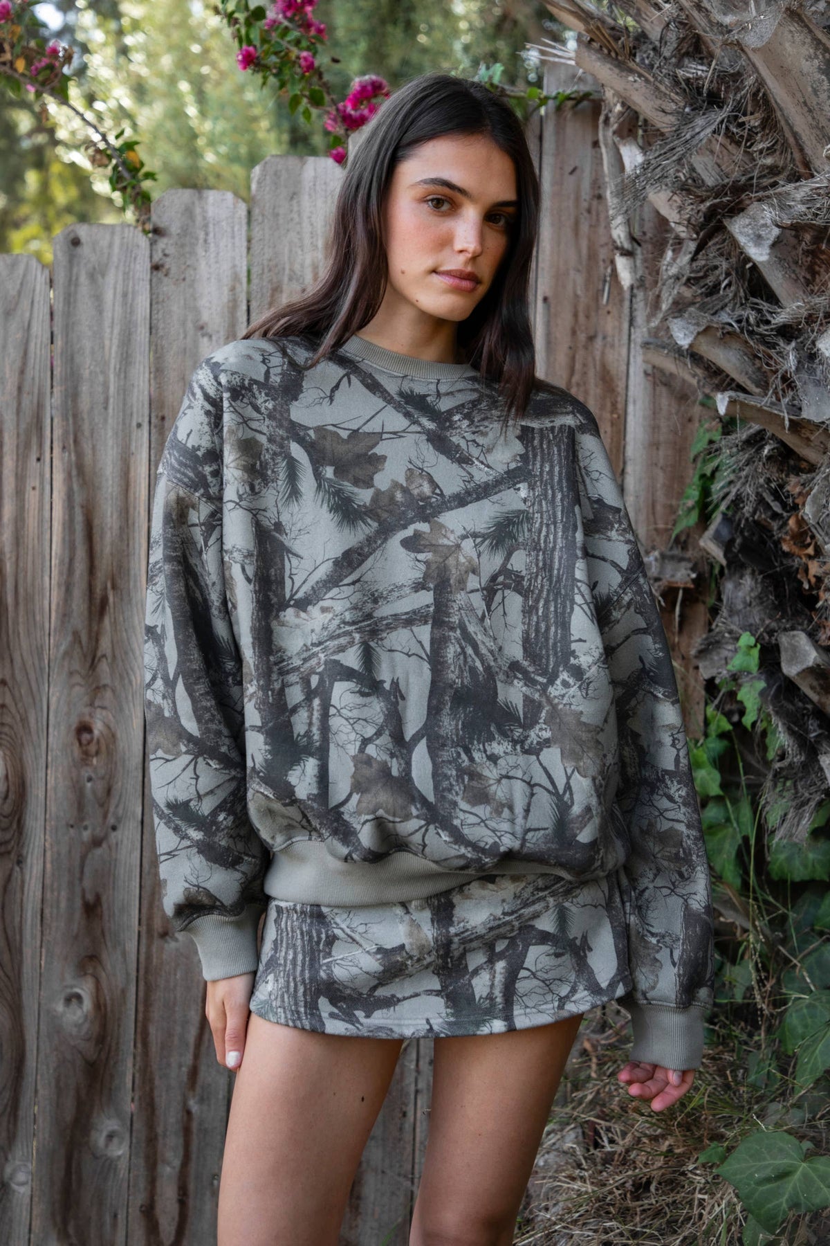 Rodeo elk camo sweatshirt