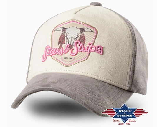Trucker cap bull roze