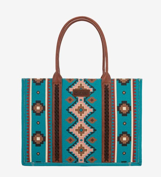 Wrangler Aztec print Tote laptoptas